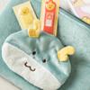 DaiSo Новогодний кошелек для монет Квадратный мешочек