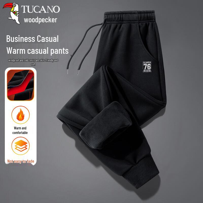 Tucano Men's Plush Lined Casual Jogger Pants
