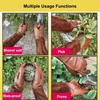 Coffee Gardening Gloves Long Sleeve Gardening Mitts Rose Pruning Winter Thermal Gloves  Worker