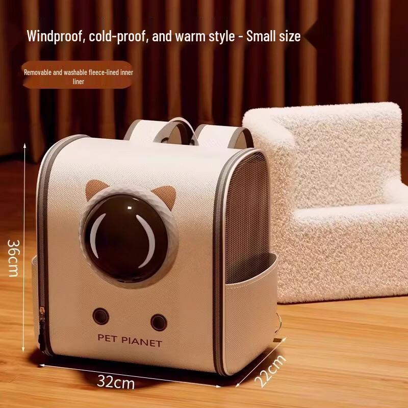 MDNG Winter Warm Cat Carrier Backpack