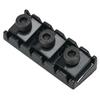 Black Lock Nut Chrome Gold Length: 42mm; Width: 15.5mm