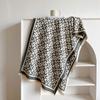 Imitation Cashmere Flower Scarf Women'S Winter Korean Version Dongdaemun Shawl Versatile Cute Thickened Scarf Tide