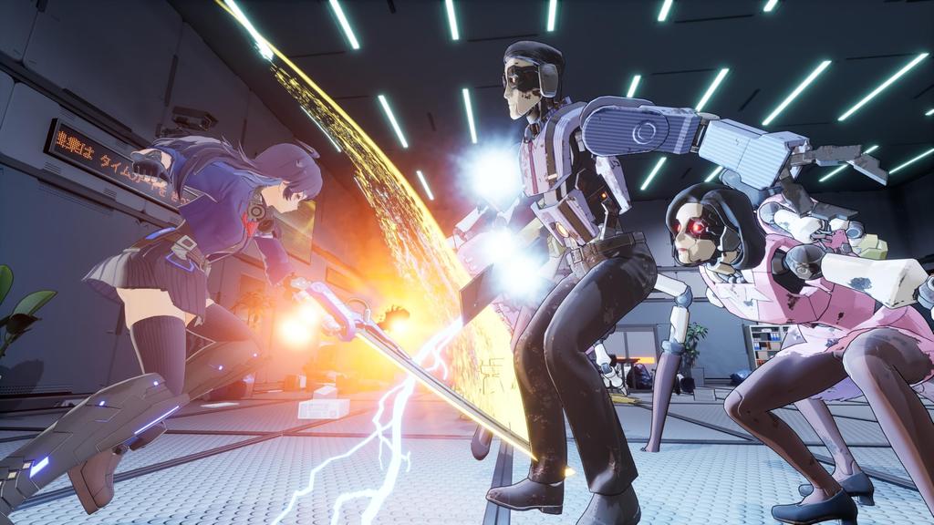 Zenshin Machine Girl Switch 2 Press Bonus code for Saki uniform included - [First Bonus] Akemi's "Oneechanbara ORIGIN"