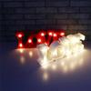 3D Love Heart LED Lamp Romantic LOVE LED Letter Sign Night Light Night Light Ornament  Anniversary