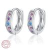 New 925 Silver Earrings Multiple Zircon For Women's Wedding Engagement Fine Fashion Jewelry Accessories Party Gift