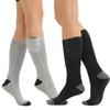 USB Rechargeable Heated Knee-High Socks for Winter Skiing and Outdoor Sports