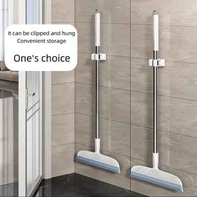 A Magic Broom Suitable for Bathrooms, Kitchens, and Living Rooms, with a Detachable Head That Easily Removes Hair and Dust