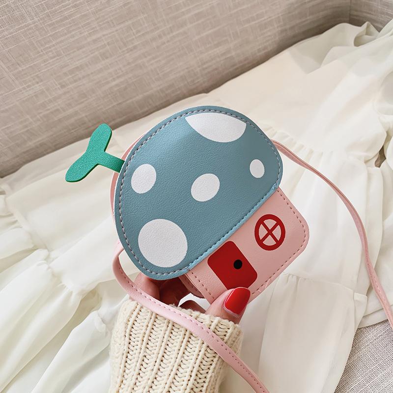 

Сумка для дівчаток. Мила маленька дитяча сумка-грибок, корейська версія модної дитячої сумки-месенджера, сумка для дитячих аксесуарів