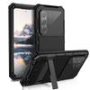 Armored Case for Samsung Galaxy S26 Ultra, R-JUST, with Glass Camera Protection, Black