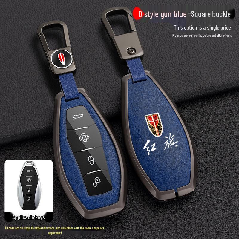 2023 Hongqi H5/H6/HS5 Men's Key Case for HS3 & HQ9 with EQM5 High-End Shell