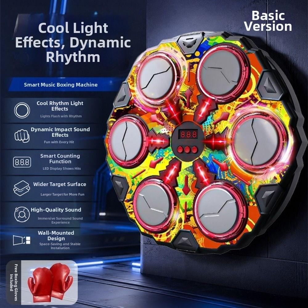 Wall Mounted Electronic Boxing Trainer Boxing Electronic Target Parent-child Interaction