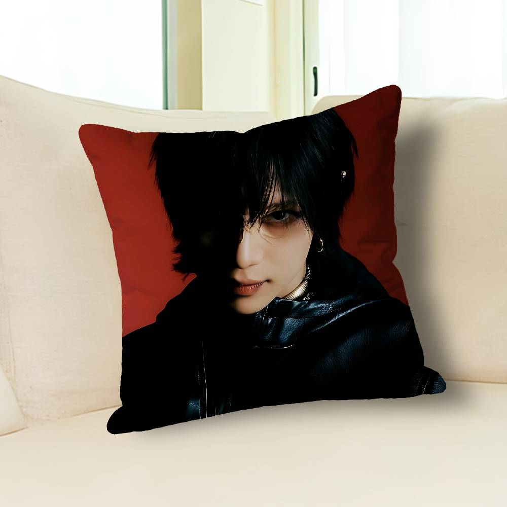 L-Lee Singer T-Taemins Pillow Cases for Bedroom Living Room Sofa Home Decor Polyester Cushion Cover with Zipper