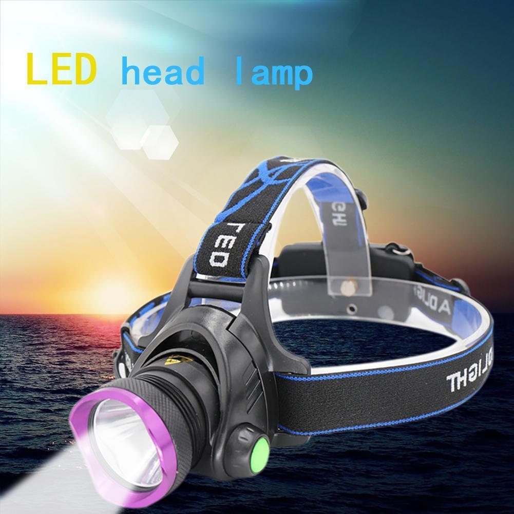 6000lm Xm-l T6 Led Headlamp Headlight Fishing Torch Lantern Lamp for Cycling Camping