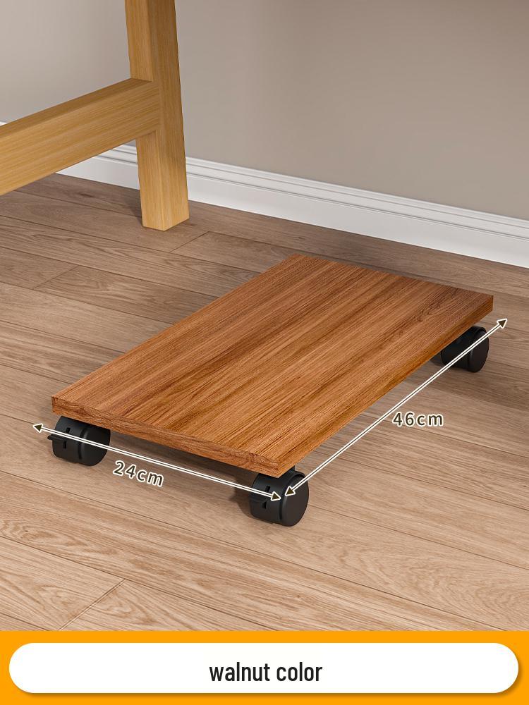 Movable Desktop Computer Stand with Wheels