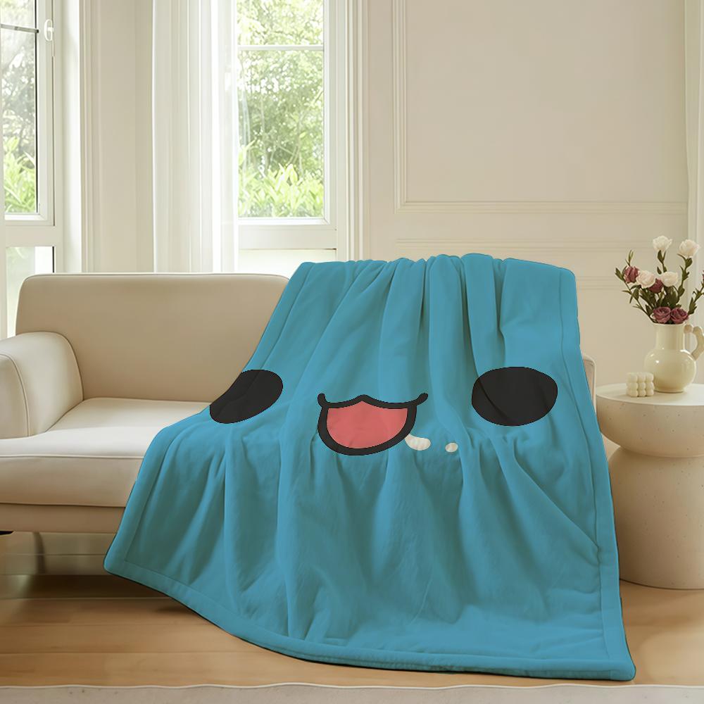 Cartoon cute Capoo Blanket For Sofa Office Bed Plane Travel Sleep Read Relax Camping Soft And Warm