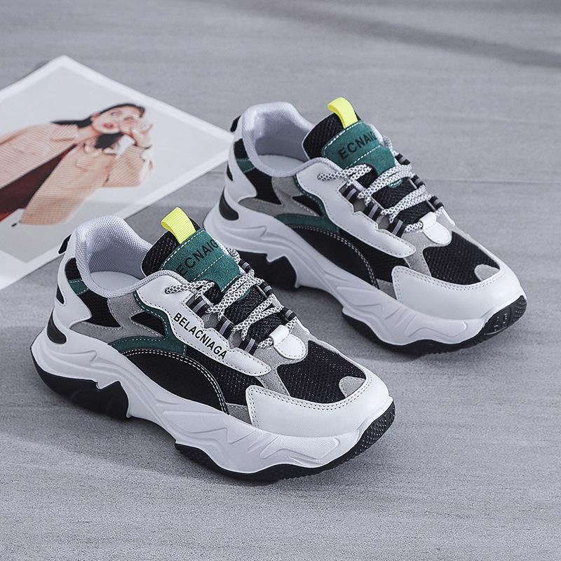 Zapatillas de mujer Zapatos de cuero para mujer Plataforma Zapatilla casual  comprar a buen precio — entrega gratuita, reseñas reales con fotos — Joom