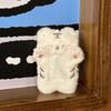 Süßer kleiner Tiger Plüsch Kartenhalter 3 Zoll Idol Fotokartenhalter Fotoaufbewahrung Schutzhülle Tasche Hängender Anhänger Mädchenhafte Geschenke