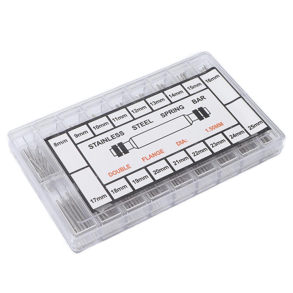 360pcs Strap Link Pins Watch Strap Quick Release Spring Bars for Watchband Replacement Watch Repair