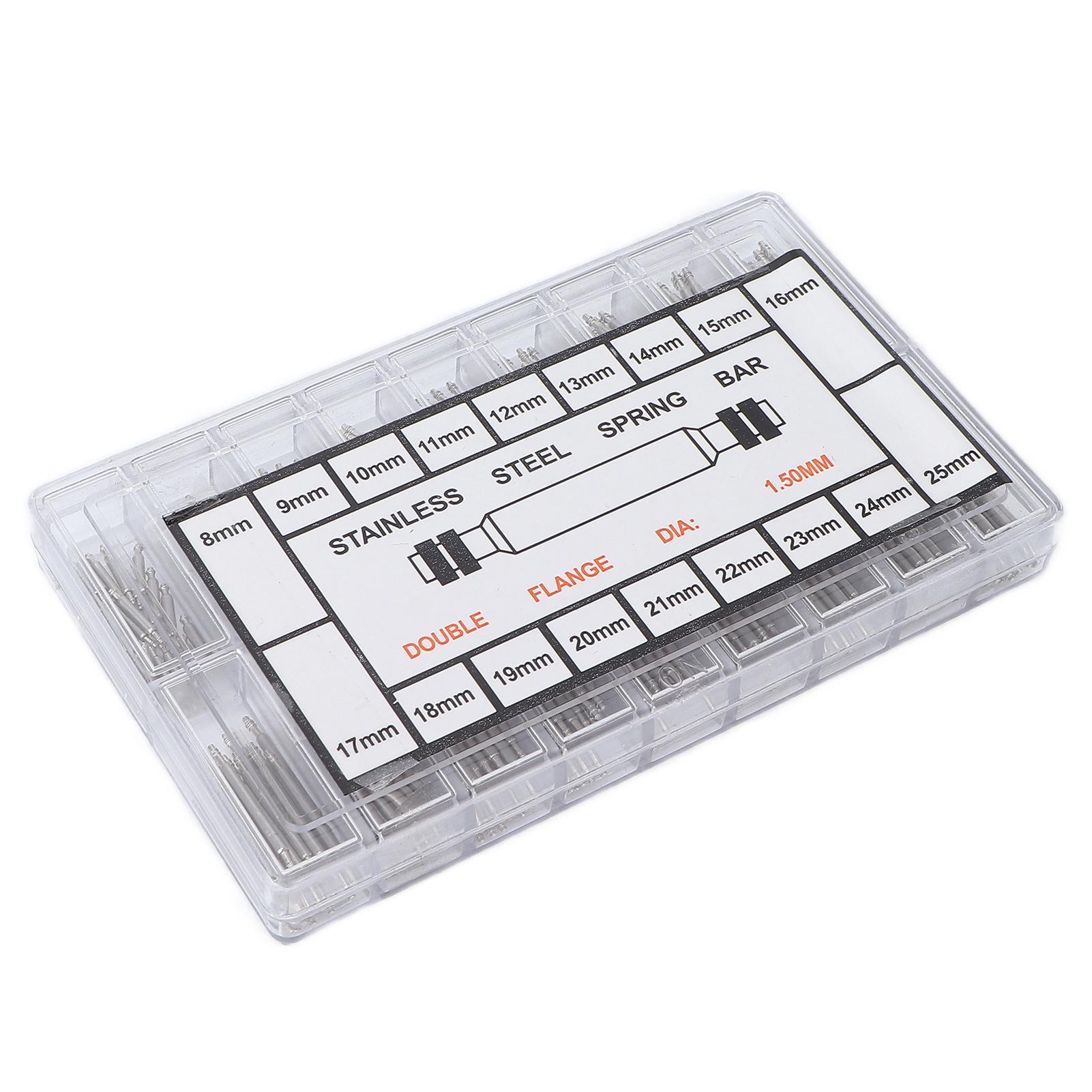 

360 шт. штифтов для крепления ремешка, быстросъемные пружинные стержни для замены ремешка для часов, ремонт часов