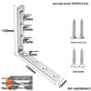 Thickened Stainless Steel 90° Right Angle L-Shaped Corner Bracket Shelf Support