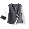 Women Irregular Suit Vest for Layering In Spring Autumn Professional Office Commute Wear