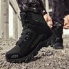 New Men Tactical Boots Desert High Quality Work Ankle Hiking Shoes Male Brand Outdoor Climbing Shoe Lace Up Army Boot Waterproof