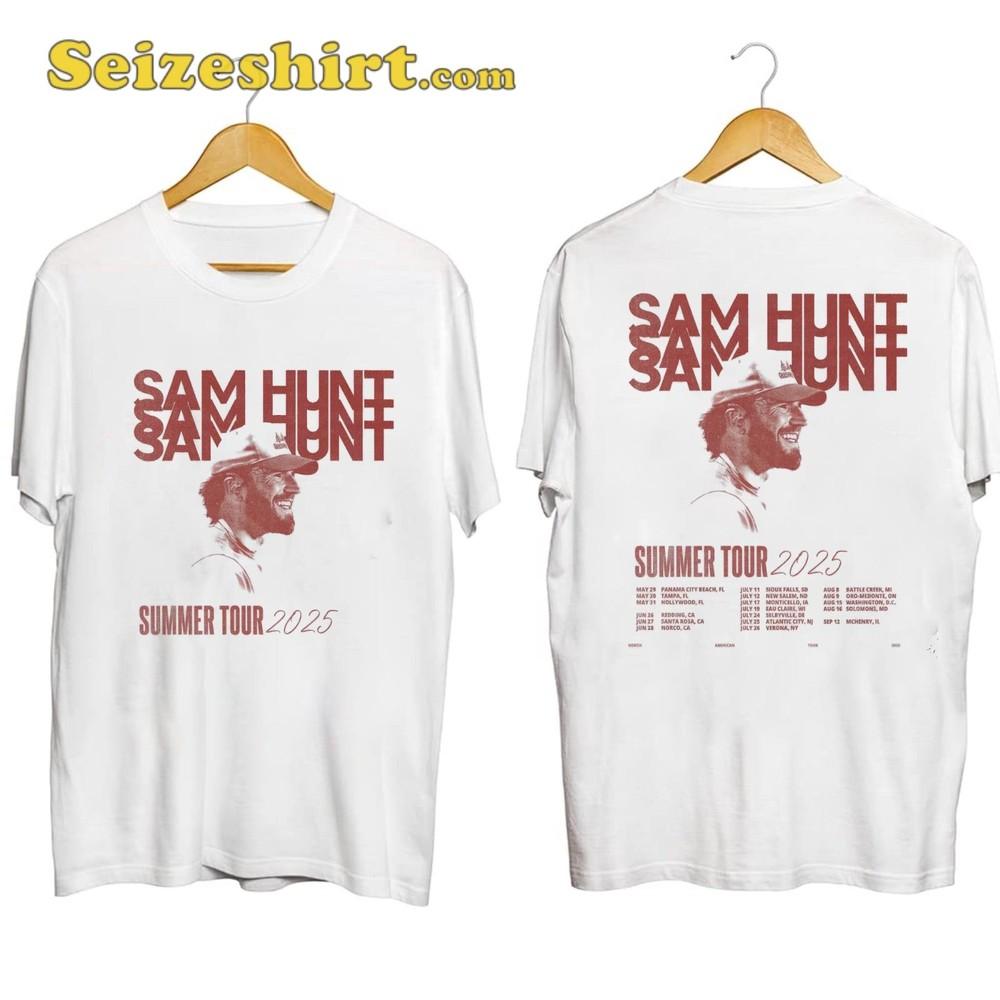 Sam Hunt Summer Tour 2025 T-Shirt Unisex T-Shirt S