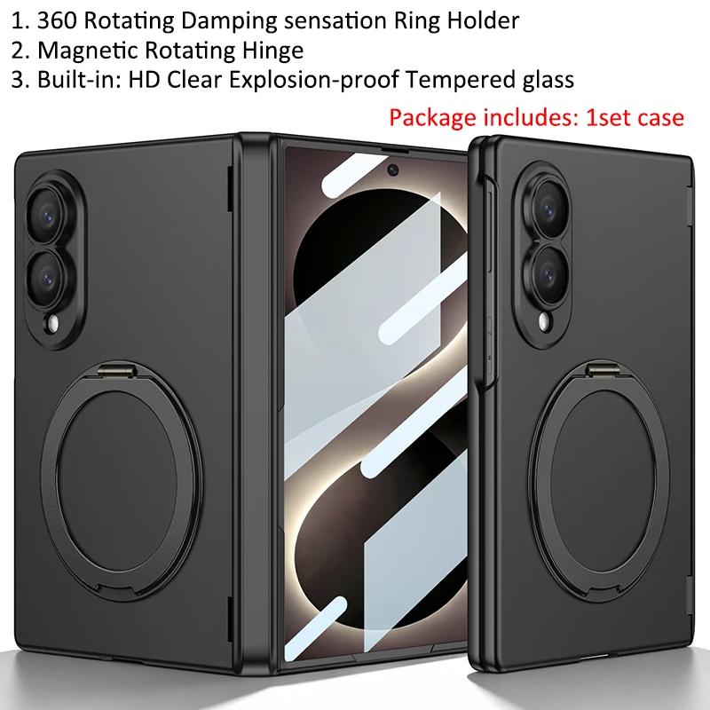 Magnets Magnetic 360 Rotating Ring Holder Protector Case For Samsung Galaxy Z Fold8 Ultra Fold 8