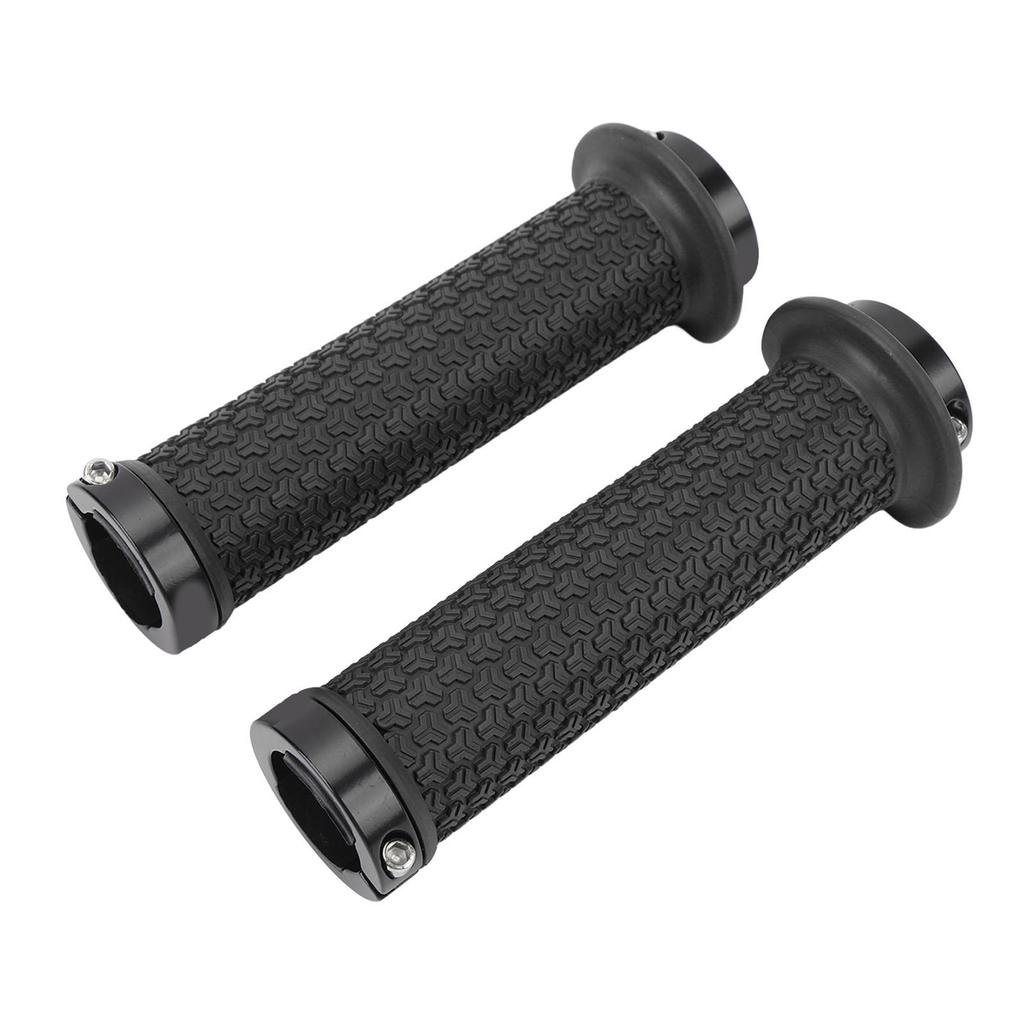 1 Pair Mountain Cycle Handlebar Grips Silicone Handlebar Grips for Scooter Folding Cycle Soft Anti Slip Comfortable