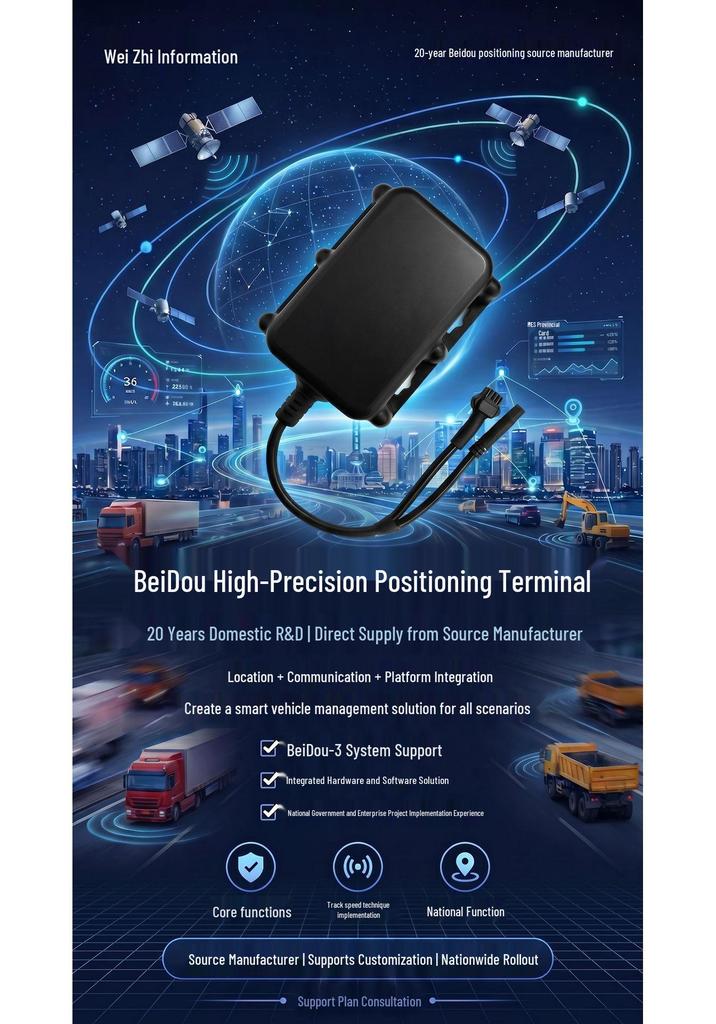 4G Vehicle GPS & BeiDou Locator: Car Management & Anti-Lost Device