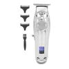USB Rechaegeable Hair Clipper LCD Screen Electric Hair Styling Trimming Hair ClipperSilver