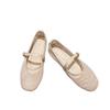 Large size casual single shoes summer new mesh word with breathable mesh sandals