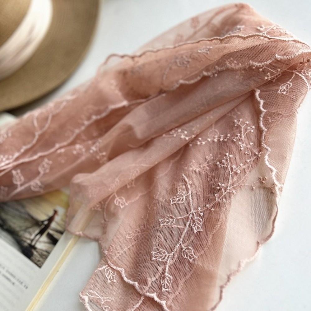 Long Summer Sunscreen Shawl Elegant Silk Headband Versatile Women's Lace Scarf