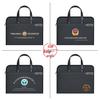 Men's Oxford Cloth Laptop Briefcase: Printed Handbag for Business, Office, and Document Carrying