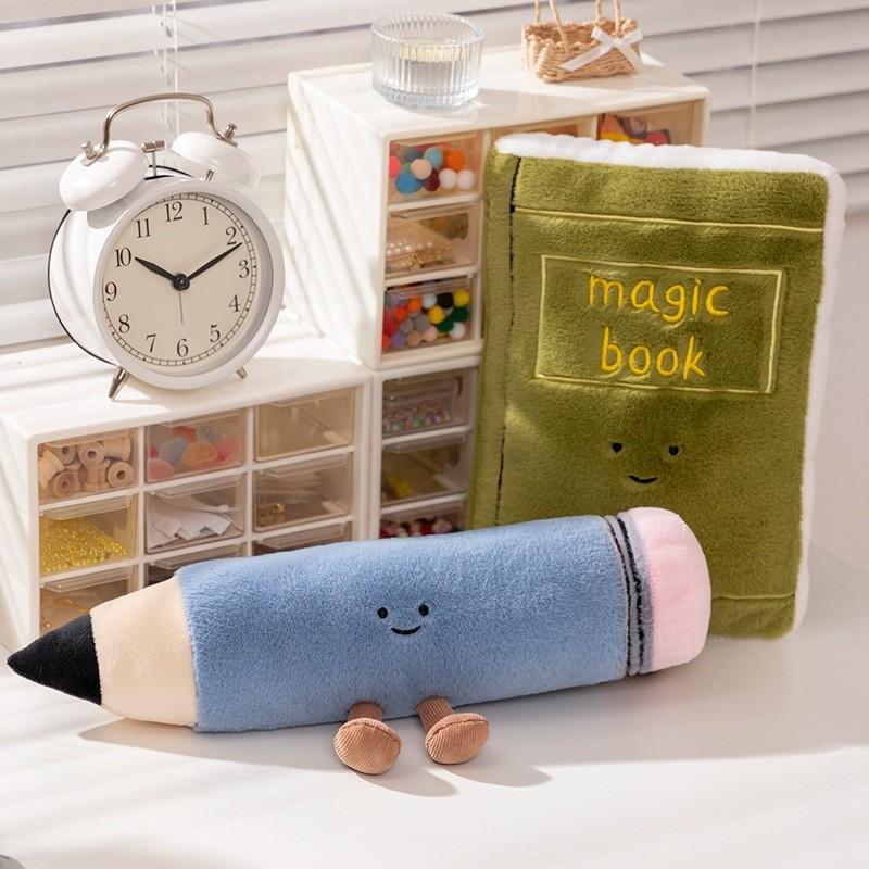 Plush Stationery Toy Cartoon Cute Soft Stuffed Doll Child Birthday Gift Holiday
