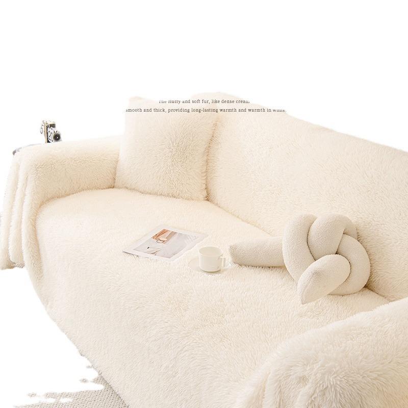 INS French Plush Sofa Towel Living Room All-Inclusive Universal Sofa Cover Cloth Dust Cover Cover Blanket Blanket