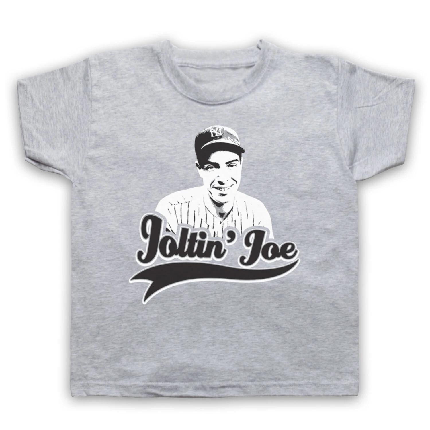 JOE DIMAGGIO UNOFFICIAL JOLTIN  JOE BASEBALL YANKEES KIDS CHILDS T-shirt 130