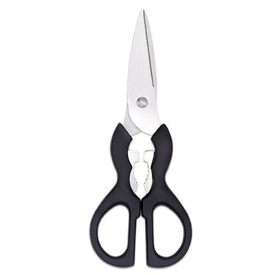 Klinge aus Edelstahl mit ABS-Griff, mehrere Grillclips, Kürbis, Haushaltsküchenschere mit Bieröffner, Nussknacker