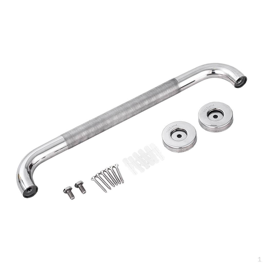 Grab Bar Balance Anti Slip Durable Stainless Steel Stable Handrail Assist Handle for Tub