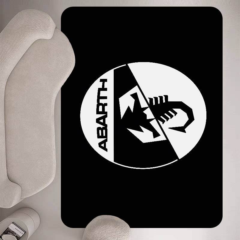 Bath Mats A-AbarthS-S Kitchen Mat Kids Room Bedroom Decoration Balcony Anti-Slip Doormat Living Room Alfombra