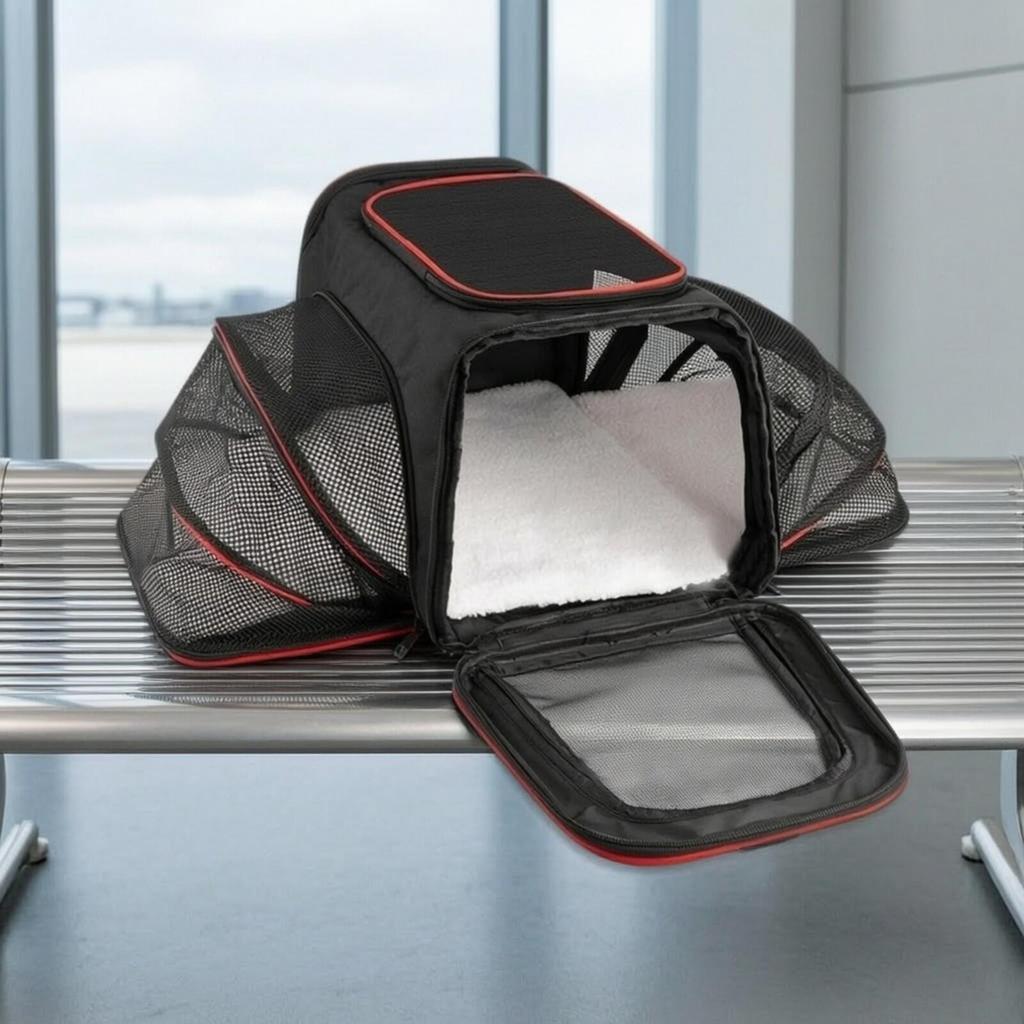 Soft-Sided Pet Carrier Washable for Travel