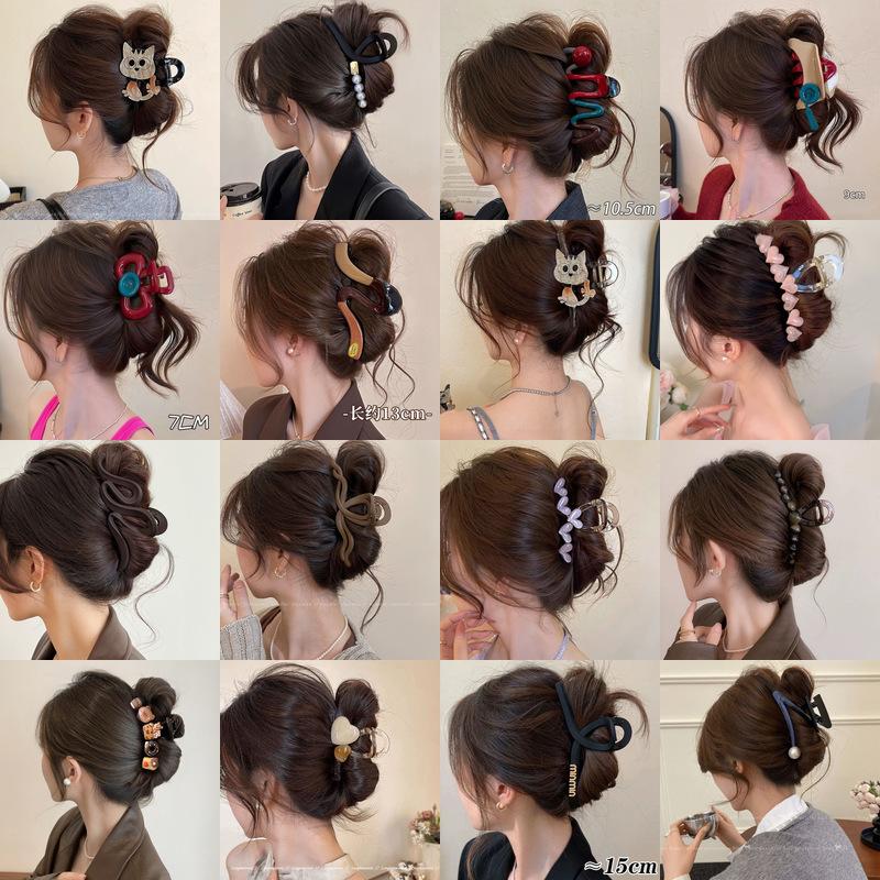 Charm girl Gift Hair Clip For Women Hair Accessories Hair accessories Shark Clip 1PC Fashion Hair Claw
