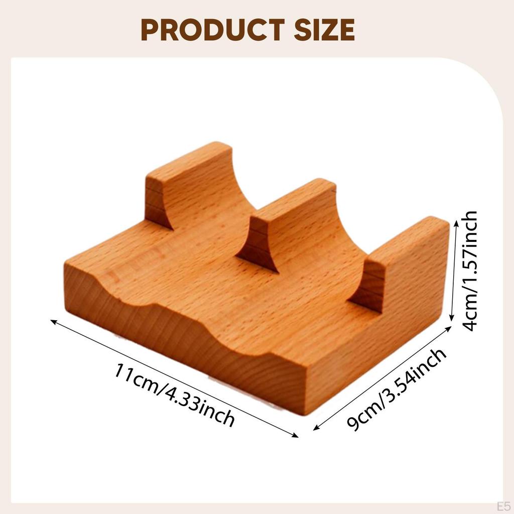 Wood Sushi Holder Display Stand Decor Platter Gadget Ornament Serving Tray Hand Roll