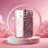 Lady leopard print Madam pink  Glass  PhoneCase for Samsung Galaxy S26 S25 S24 S23 S22 S21 FE Ultra Plus Dropresistant Female