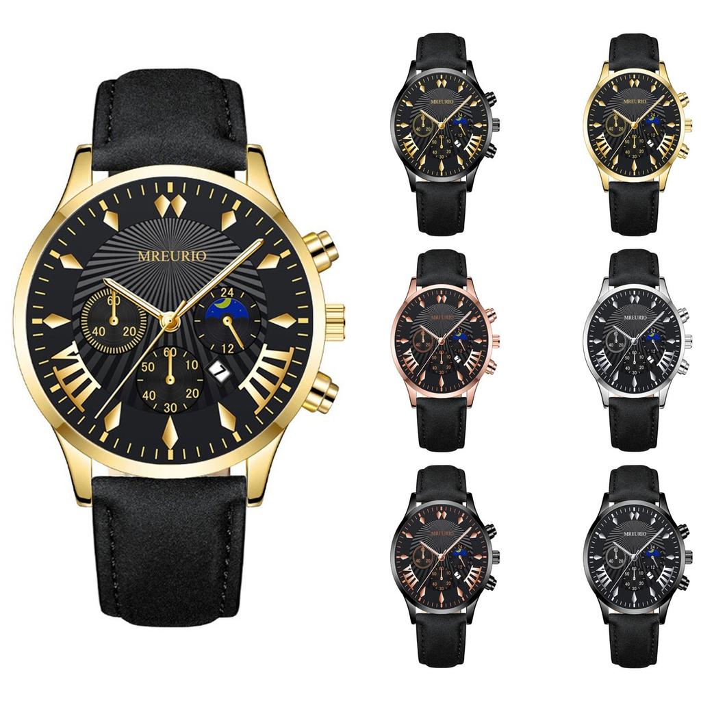 Men's Waterproof Luminous Running Alarm Clock Watch