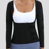 Women's Sauna Sweat-wicking Bodysuit with Waistband & Tummy Control for Running
