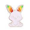 Fun Colorful And Animal Brooches With Rainbow Rabbit Fox And Frog Designs For Creative Gift Giving