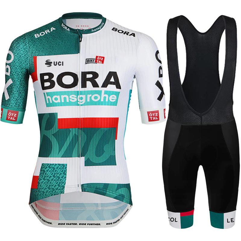 Traje de Ciclismo de Verano BORA Maillot de Manga Corta para Hombre Stock Montaña Transpirable 2026