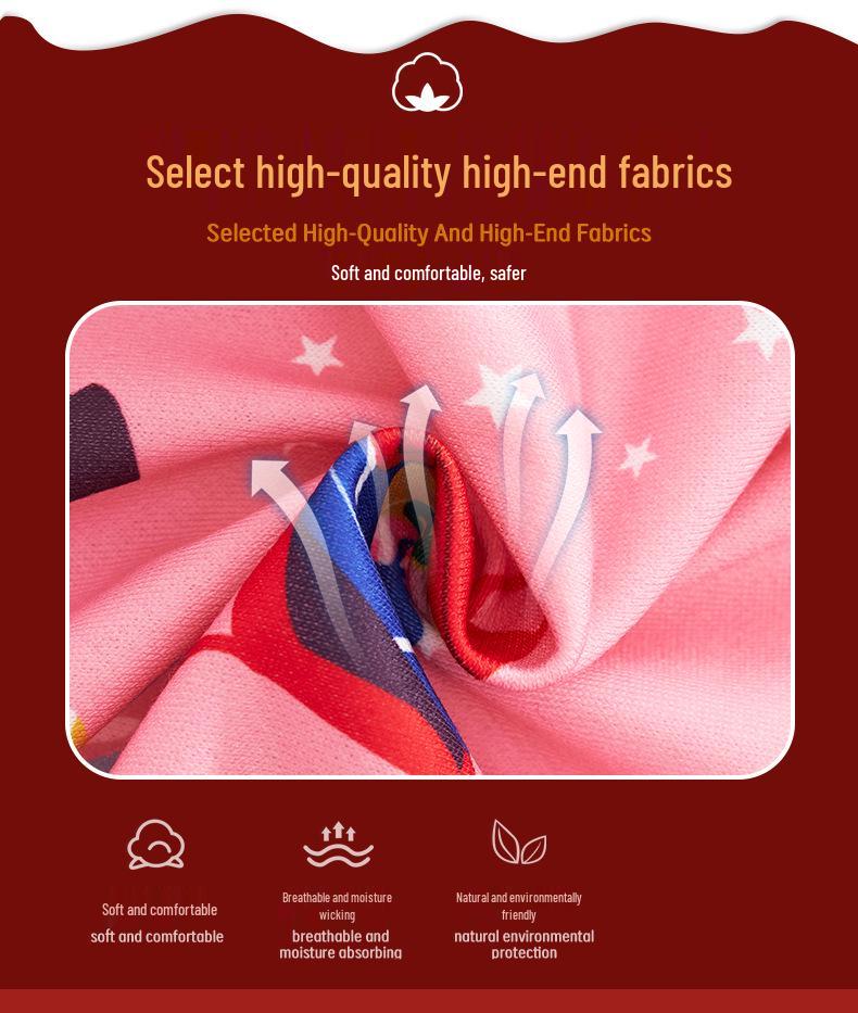 Kids’ Christmas Cartoon Long-Sleeve Sweatshirt, Autumn/Winter