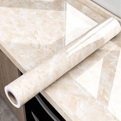 Marble Kitchen Oil-Proof Film Stove Waterproof Moisture-Proof Self-Adhesive Wallpaper Countertop Cabinet Renovation Tile Sticker